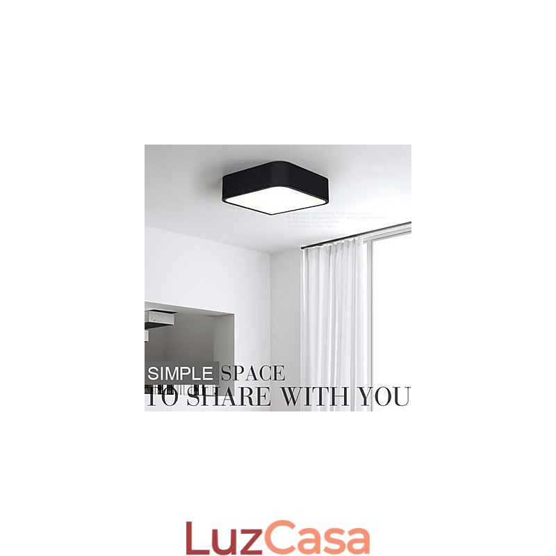 Luminária de parede de metal com pintura contemporânea moderna