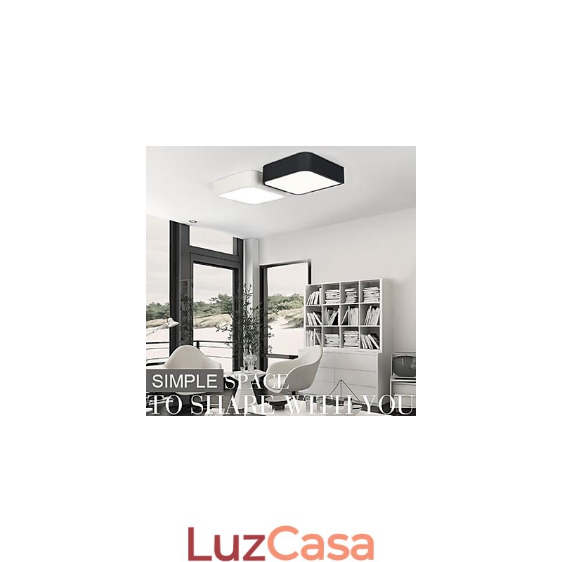 Luminária de parede de metal com pintura contemporânea moderna
