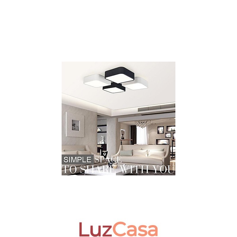 Luminária de parede de metal com pintura contemporânea moderna