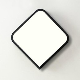 Luminária de parede de metal com pintura contemporânea moderna