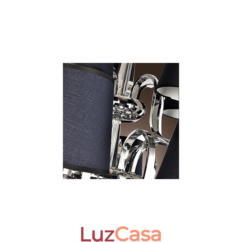 Lustre moderno contemporâneo tradicional clássico rústico chalé vintage country island metal cromado