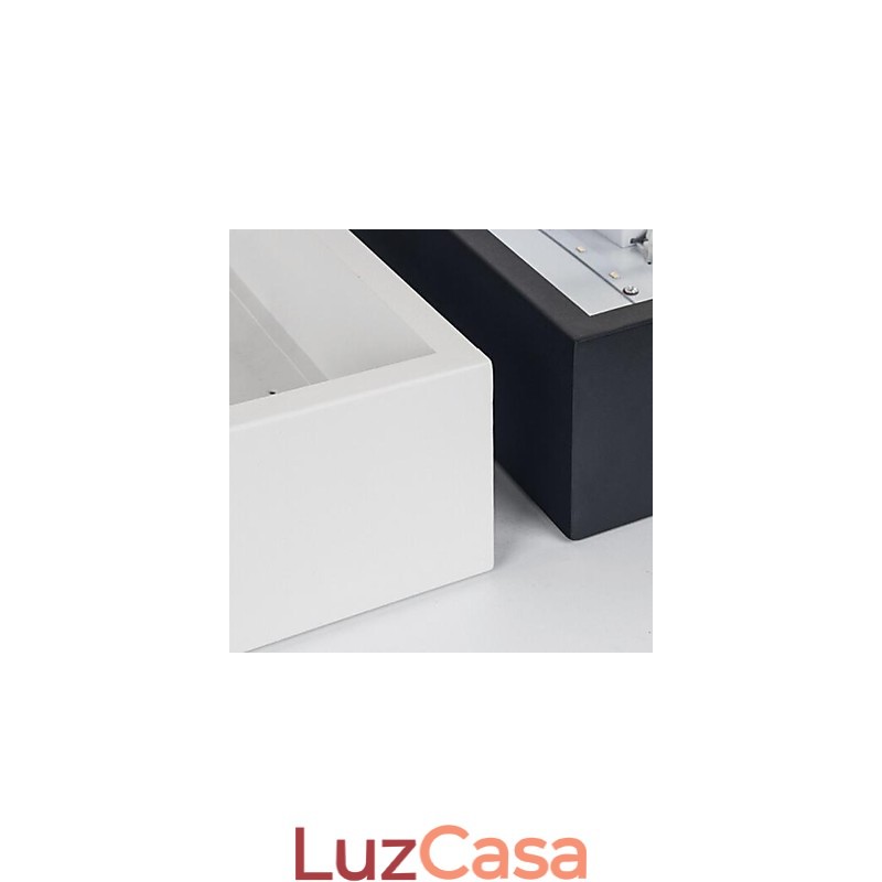 Luminária de parede de metal com pintura contemporânea moderna
