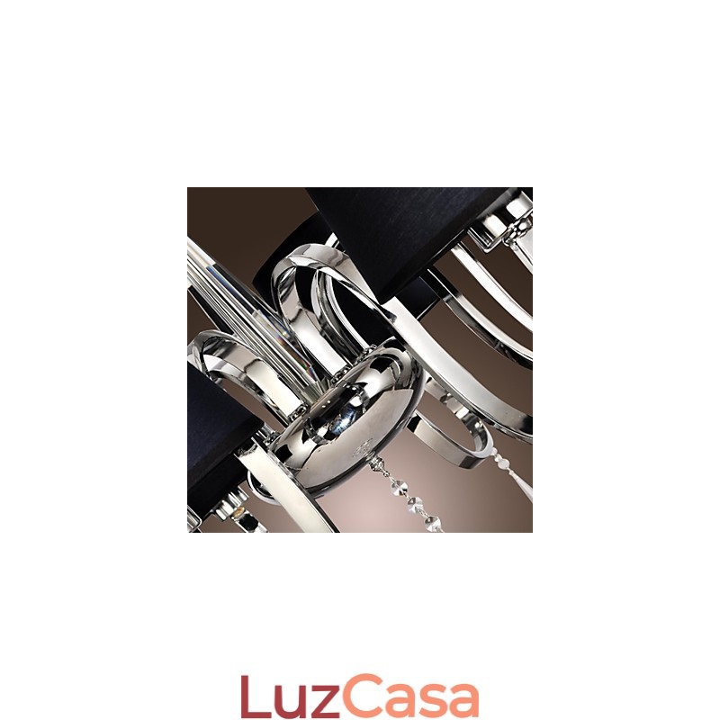 Lustre moderno contemporâneo tradicional clássico rústico chalé vintage country island metal cromado