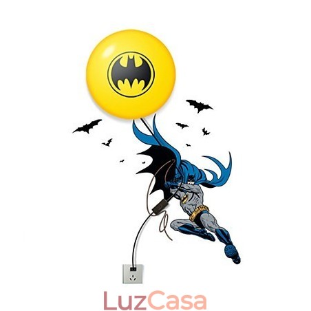 Moda criativa Batman papel de parede faça você mesmo bastão de parede pequena lâmpada noturna luzes de parede Moda criativa Batman papel de parede faça você mesmo bastão de parede pequena lâmpada noturna luzes de parede