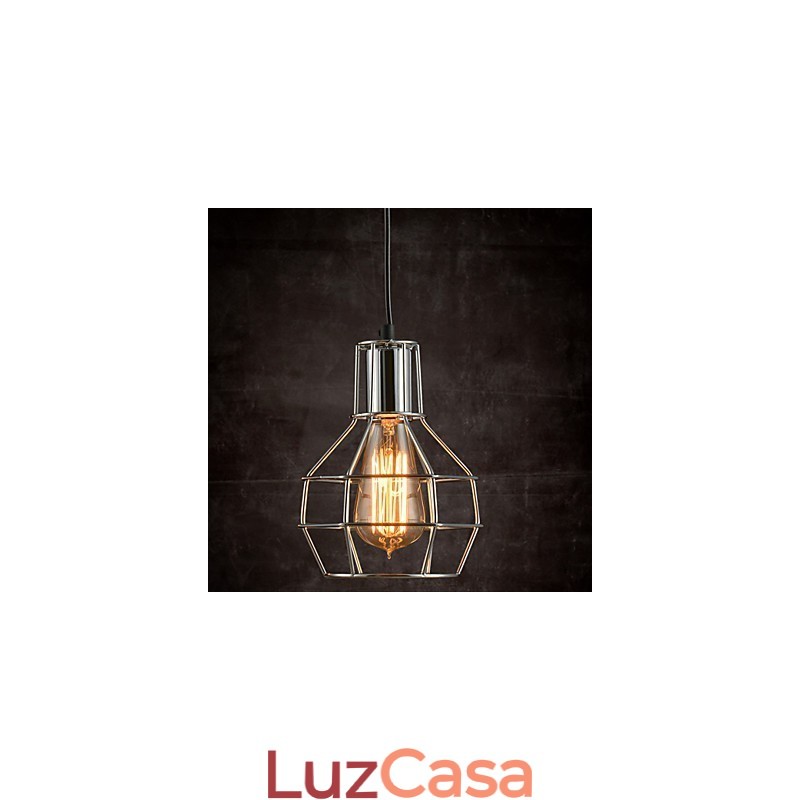 Pendente criativo estilo americano 1 luz