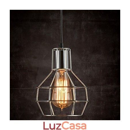 Pendente criativo estilo americano 1 luz Pendente criativo estilo americano 1 luz