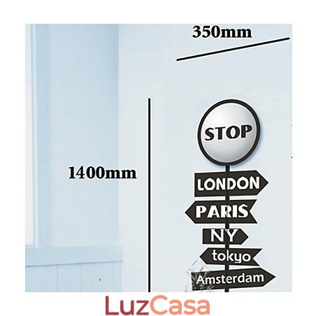 Pare a letra de plástico resistente a altas temperaturas e luz de parede criativa 3D papel de parede lâmpada de parede Pare a letra de plástico resistente a altas temperaturas e luz de parede criativa 3D papel de parede lâmpada de parede