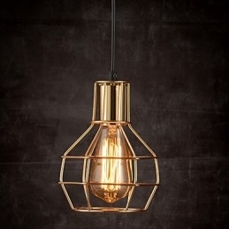Pendente criativo estilo americano 1 luz