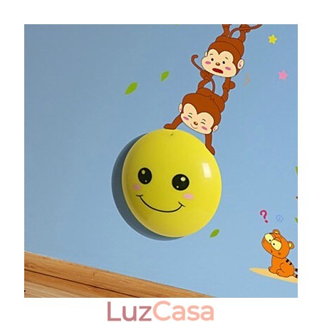 Adesivos de parede Macacos luz ativada indução inteligente smetope adorno lâmpada de parede Adesivos de parede Macacos luz ativada indução inteligente smetope adorno lâmpada de parede