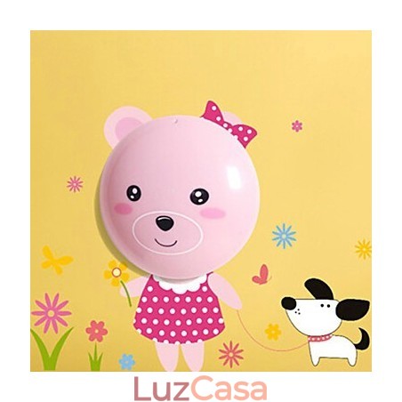 Adesivos de parede urso luz ativada inteligente indução elétrica smetope adorno lâmpada de parede Adesivos de parede urso luz ativada inteligente indução elétrica smetope adorno lâmpada de parede