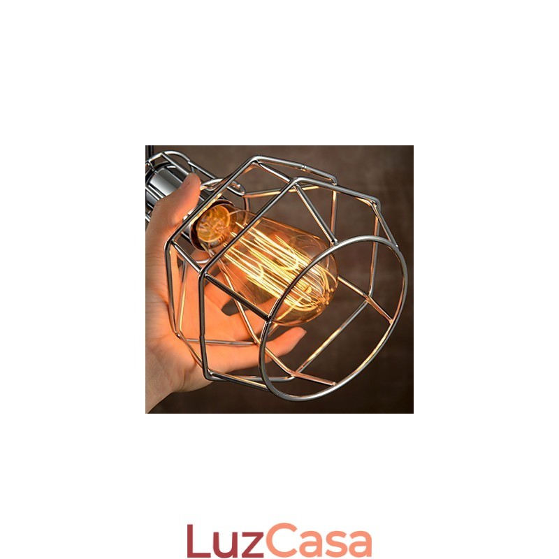 Pendente criativo estilo americano 1 luz