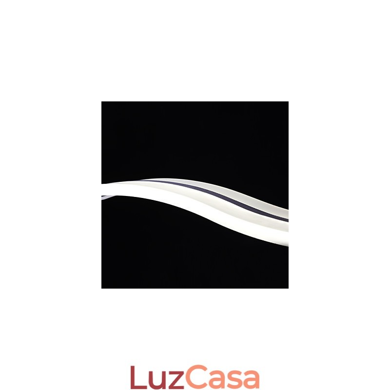 Luminária pendente moderna e contemporânea cromada