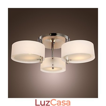 Lustre Modern Living 3 Luzes Lustre Modern Living 3 Luzes