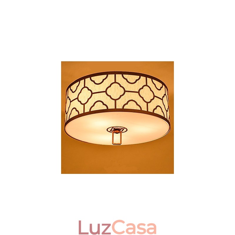 Iluminação de teto estilo chinês simplicidade moderna