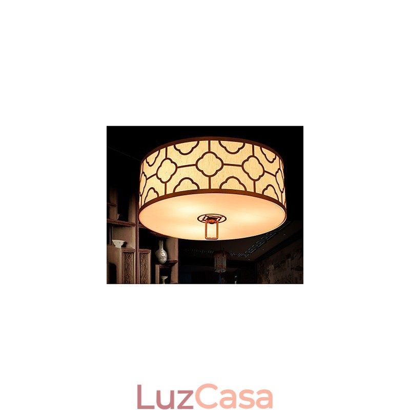 Iluminação de teto estilo chinês simplicidade moderna