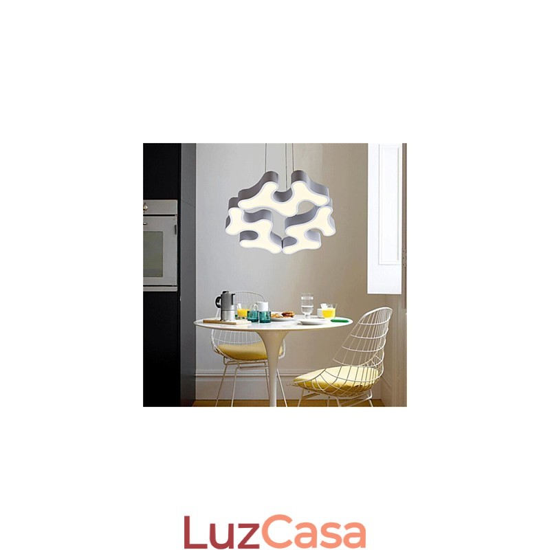 Luminária pendente moderna contraída de metal de alta qualidade