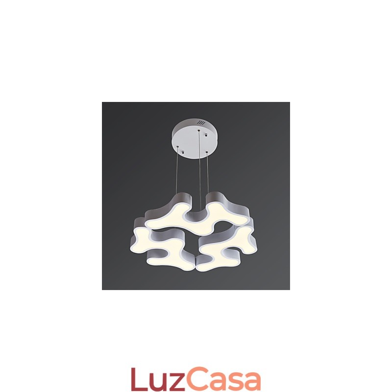 Luminária pendente moderna contraída de metal de alta qualidade