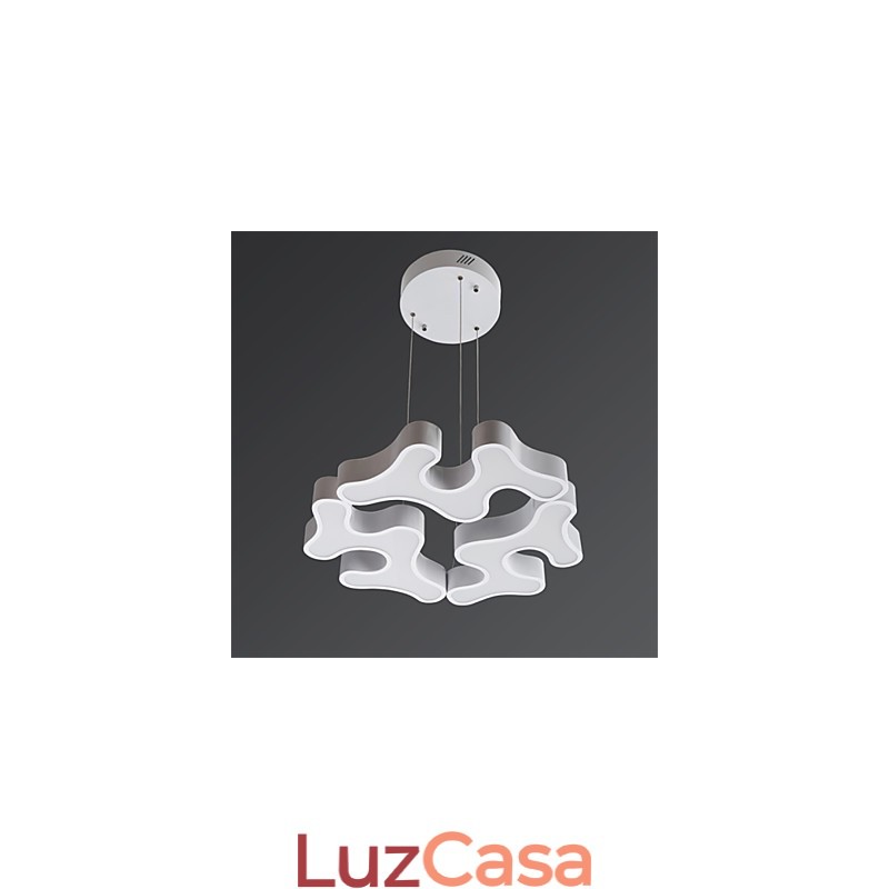 Luminária pendente moderna contraída de metal de alta qualidade