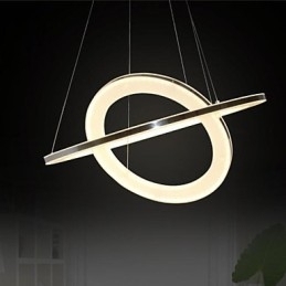 Luminária pendente de metal contemporânea moderna