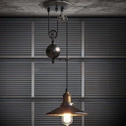 Luzes Pendentes Rústico Lodge Vintage Retro Country Garage Metal