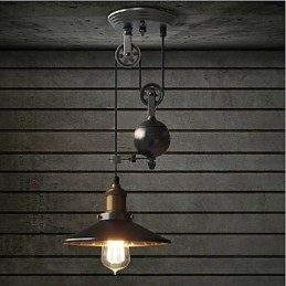 Luzes Pendentes Rústico Lodge Vintage Retro Country Garage Metal