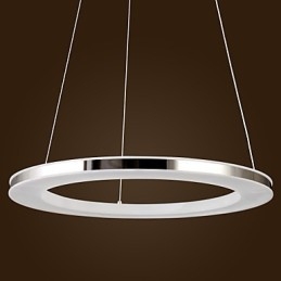 Luminária pendente de metal contemporânea moderna