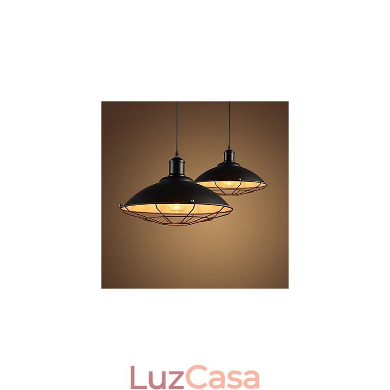 Lustre Pendente Industrial Retro