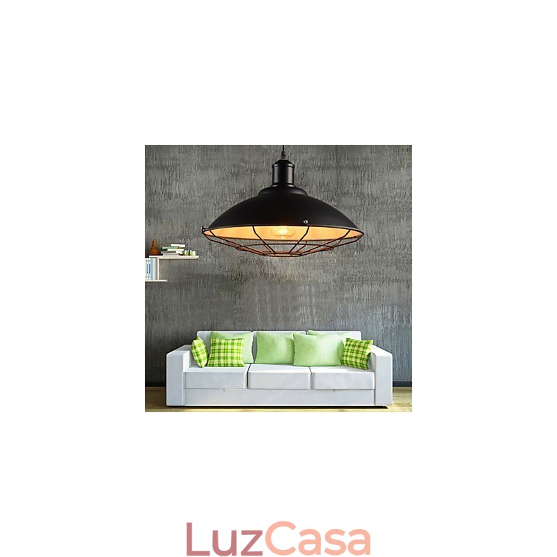 Lustre Pendente Industrial Retro