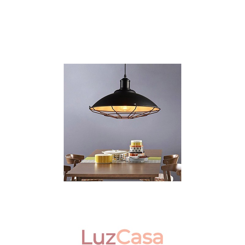 Lustre Pendente Industrial Retro