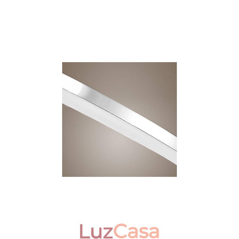 Luminária pendente de design moderno, de acrílico de alta qualidade, com anel único