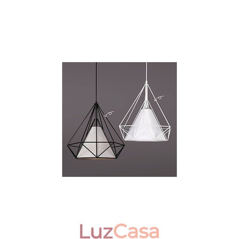 Loft Industrial Wind Restaurando Formas Antigas Lâmpadas de Ferro Forjado Lanternas Gaiola Lustre