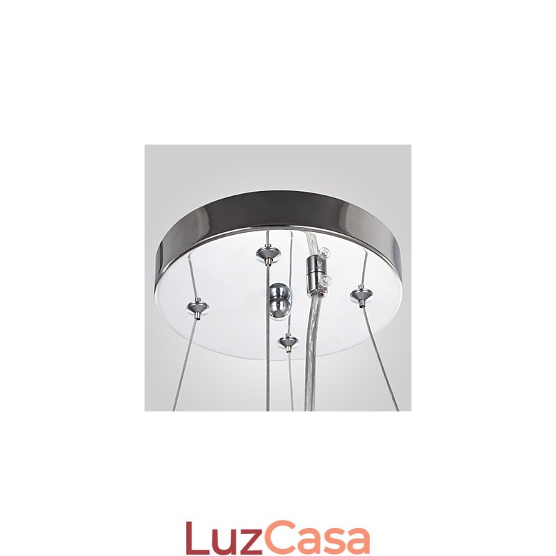 Pendente Tambor Moderno 4 Luzes