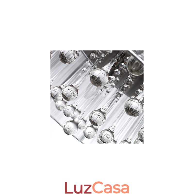 Pendente Tambor Moderno 4 Luzes