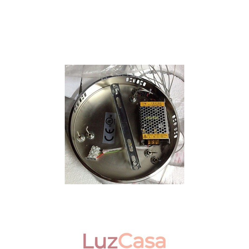 Luminária pendente de cristal para teto, cristal transparente, redondo, 4 anéis, 40 cm, 60 cm, 80 cm, luminárias de fonte