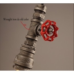 Luminária pendente retrô Act The Role Ofing Decoração de loft Luminária pendente de tubo industrial rural