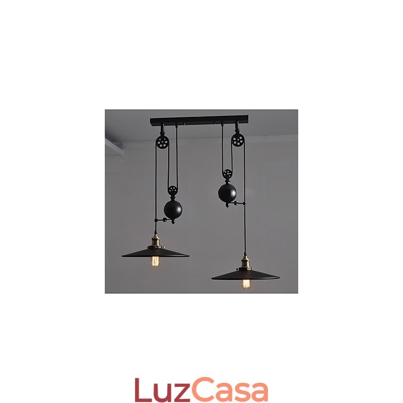 Criativo metal pingente ligh moderno pingente lâmpadas café luminária