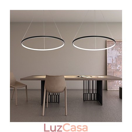 Luminária pendente design moderno anel Luminária pendente design moderno anel