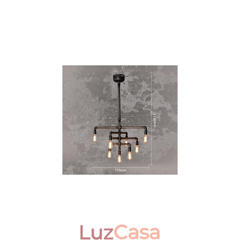 Tradicional clássico vintage retro lanterna country pintura metal pingente luz