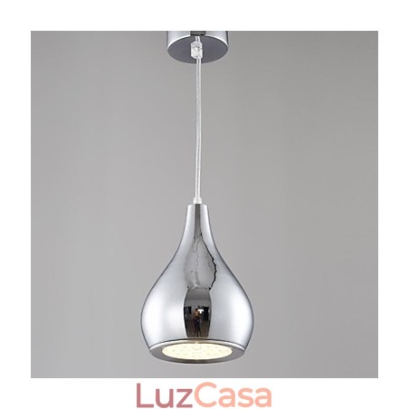 Luminária pendente de metal galvanizada globo contemporânea moderna Luminária pendente de metal galvanizada globo contemporânea moderna
