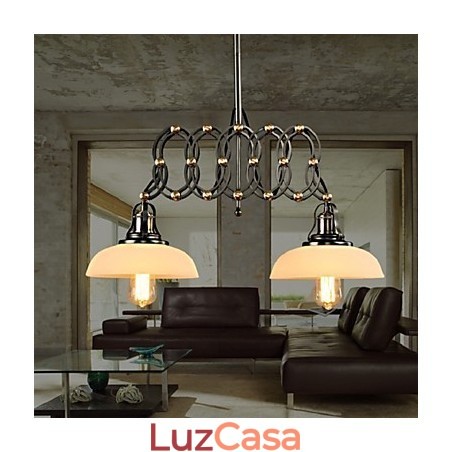 Luminárias pendentes elásticas vintage, luminárias de suspensão para balcão, luminárias industriais para café, iluminação Luminárias pendentes elásticas vintage, luminárias de suspensão para balcão, luminárias industriais para café, iluminação
