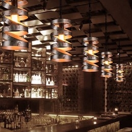 Pendente 1 Luz Vintage Minimalista Pintura Ferro