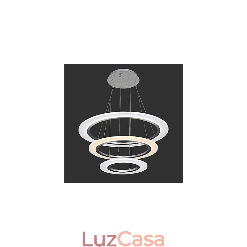 Lustre de acrílico com pingente de luz, iluminação de teto com forma faça você mesmo