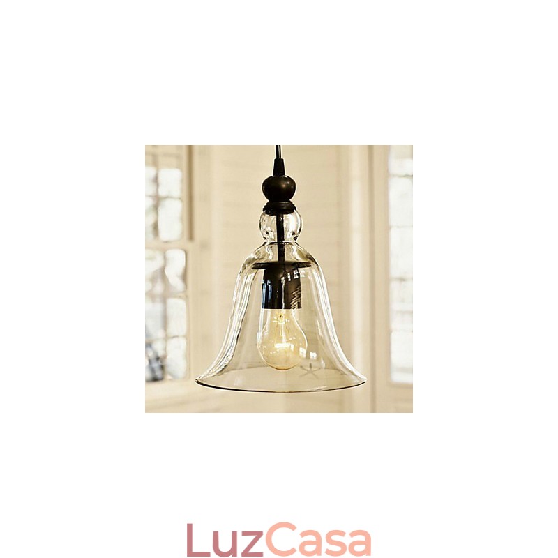 Tradicional clássico vintage tigela mini estilo galvanizado pingente luz