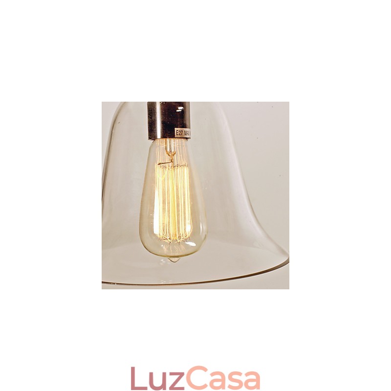 Tradicional clássico vintage tigela mini estilo galvanizado pingente luz