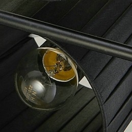 Luminária pendente de metal com pintura country vintage para garagem