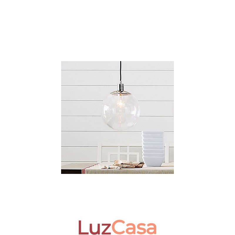 Luminária pendente estilo mini globo clássico tradicional