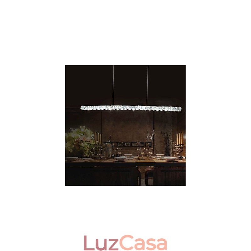 Luminárias pendentes Cristal Moderno Contemporâneo Metal