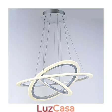 3 Anel DIY Forma Acrílico Pingente Luz Teto Lâmpadas Lustre Iluminação 3 Anel DIY Forma Acrílico Pingente Luz Teto Lâmpadas Lustre Iluminação