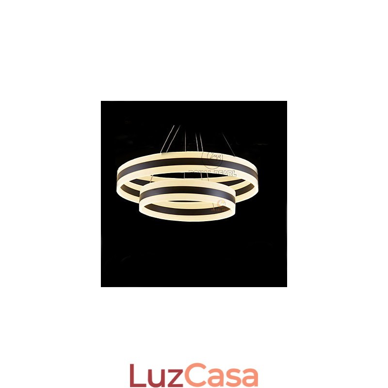 Lustre Moderno Luminária Pendente Cristal 120W