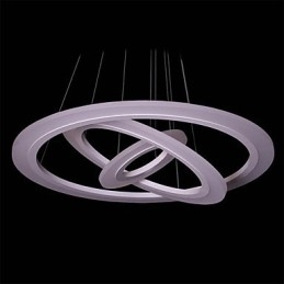 Luminária pendente acrílica moderna contemporânea de 75 watts